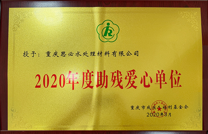 2020年度助残爱心单位